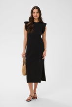 Load image into Gallery viewer, Kaffe Celina Navy Jersey Dress
