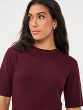Load image into Gallery viewer, Esqualo Gem Knit Merlot
