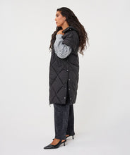 Load image into Gallery viewer, Esqualo Long Gilet Poncho Black
