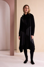 Load image into Gallery viewer, Naya Dress with Leatherette Section &amp; Neckpiece
