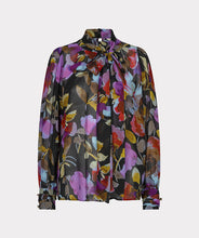Load image into Gallery viewer, Esqualo Print Chiffon Blouse
