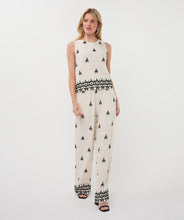 Load image into Gallery viewer, Esqualo Black Embroidery Pants
