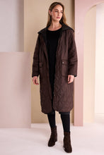 Load image into Gallery viewer, Naya Padded Pocket Detail Coat
