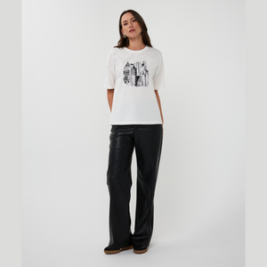 Esqualo Off White City T Shirt