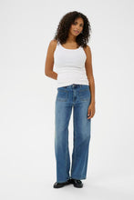 Load image into Gallery viewer, Kaffe Kabrook HW Wide Leg Jean Denim Blue
