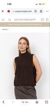 Load image into Gallery viewer, Soya Concept Tank Top Brown
