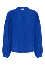 Load image into Gallery viewer, Kaffe Blue Blouse
