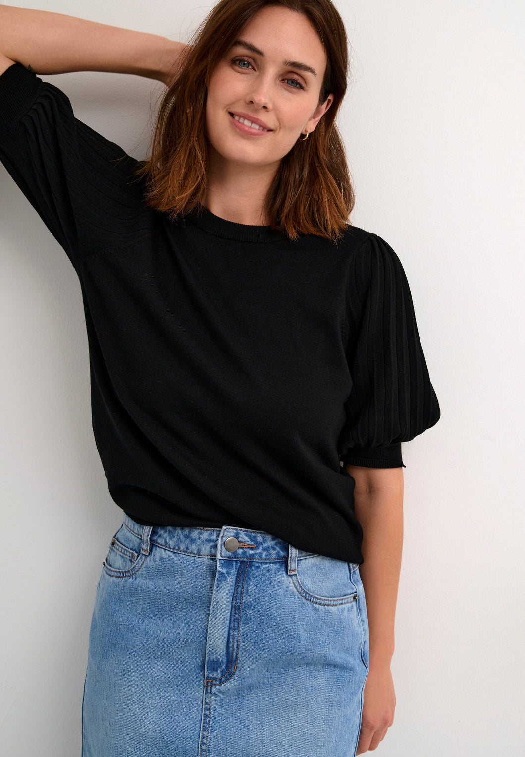 Kaffe Karegina Pleat Knit