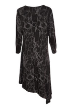 Load image into Gallery viewer, Outlet Naya Print Angle Hem Dress
