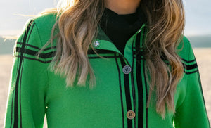 Marble Cropped Cardigan