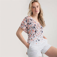 Load image into Gallery viewer, SS25 Marble V Neck Print
