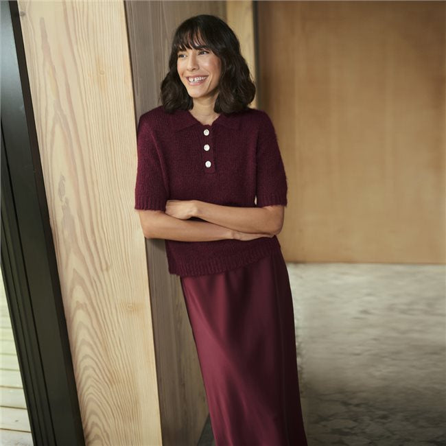 Kaffe Kaemilie Knit Wine