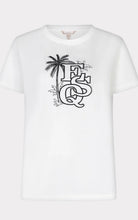 Load image into Gallery viewer, Esqualo Black Print T Shirt
