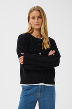 Load image into Gallery viewer, Part Two Navy Cardigan
