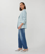 Load image into Gallery viewer, Esqualo Linen Look Blue Blazer
