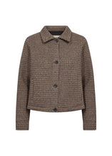 Load image into Gallery viewer, Soya Concept Short Jacket Plaid

