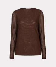 Load image into Gallery viewer, Esqualo Long Sleeve Mesh Top with Gemstones
