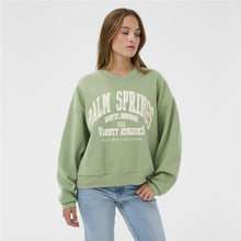 Load image into Gallery viewer, Kaffe Sussie Sweatshirt Green Print
