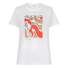 Load image into Gallery viewer, Esqualo Off White Print T Shirt
