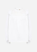 Load image into Gallery viewer, Soya Concept White Hakima Art 2 Blouse
