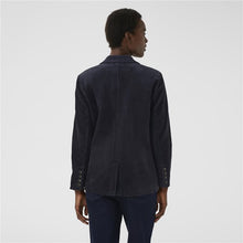 Load image into Gallery viewer, Part Two Cord Leni Blazer Navy

