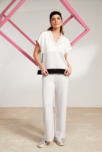 Load image into Gallery viewer, SS24 Naya Contrast Zip Top
