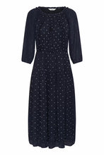 Load image into Gallery viewer, Part Two Draga Dress Navy
