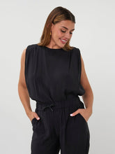 Load image into Gallery viewer, Esqualo Black Blouse
