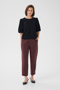 Kaffe Black Becky Blouse